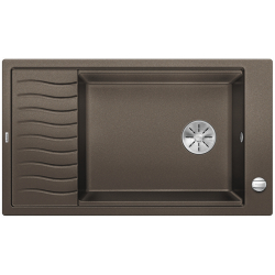 BLANCO ELON XL 8 S Silgranit PuraDur Kawowy odwracalny, korek auto., InFino, kratka ociekowa 524869