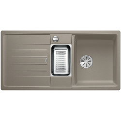 BLANCO LEXA 6 S Silgranit PuraDur Tartufo odwracalny, korek auto., InFino, odsączarka stalowa