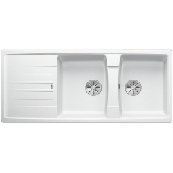 BLANCO LEXA 8 S Silgranit PuraDur Biały odwracalny, InFino