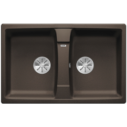 BLANCO LEXA 8 Silgranit PuraDur Kawowy odwracalny, InFino