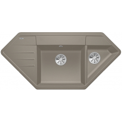 BLANCO LEXA 9 E Silgranit PuraDur Tartufo narożny, InFino