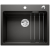 BLANCO ETAGON 6 Silgranit PuraDur Czarny, korek auto., InFino, szyny 525889