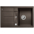 BLANCO METRA 45 S Silgranit PuraDur Kawowy odwracalny, korek auto.