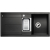 BLANCO METRA 6 S-F Silgranit PuraDur Antracyt odwracalny, korek auto., odsączarka stalowa 519113