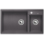 BLANCO METRA 9 Silgranit PuraDur Szarość skały lewa 518886