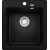 BLANCO NAYA 45 Silgranit czarny 526572