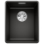 BLANCO SUBLINE 320-F Silgranit PuraDur Czarny, InFino