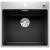 BLANCO SUBLINE 500-IF/A SteelFrame Silgranit PuraDur Czarny, korek auto., InFino