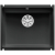 BLANCO SUBLINE 500-U Ceramika PuraPlus Czarny, InFino 523740