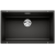 BLANCO SUBLINE 700-U Silgranit PuraDur Czarny, InFino 526001
