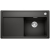 BLANCO ZENAR 45 S-F Silgranit czarny prawa, korek auto., InFino