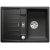 BLANCO LEXA 40 S Silgranit PuraDur Antracyt odwracalny, korek auto., InFino