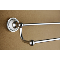 Wieszak na ręczniki podwójny    NIKOLAS   NIK-57022