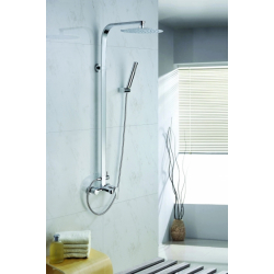 Zestaw wannowo-prysznicowy natynkowy GALA  GAL-ZWPN.500C