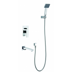 Zestaw wannowy podtynkowy z wylewką i prysznicem  TORONTO TOR-ZWP.200C