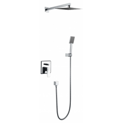 Zestaw prysznicowy podtynkowy z deszczownicą i prysznicem  MONACO MON-ZKP.150C