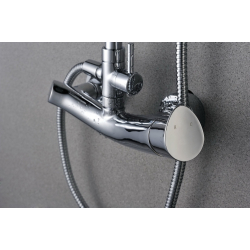 Zestaw kabinowo-prysznicowy  natynkowy  ROGO ROG-ZKPN.400C