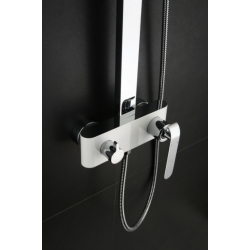 Zestaw kabinowo-prysznicowy  natynkowy  EMIRA  EMI-ZKPN.400BC