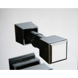 Zestaw kabinowo-prysznicowy natynkowy  PANAMA PAN-ZKPN.400C