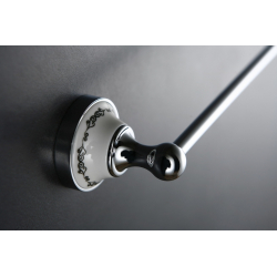 Wieszak na ręczniki pojedynczy NIKOLAS  NIK-57020