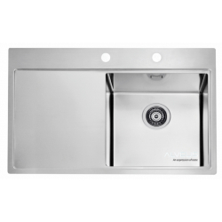 ALVEUS PURE 40 zlewozmywak stalowy prawy