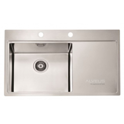 ALVEUS PURE 50 zlewozmywak stalowy lewy