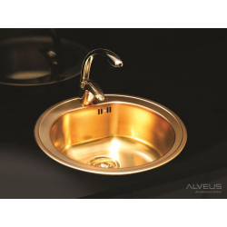 ALVEUSQUADRIX 30 zlewozmywak stalowy MONARCH miedź