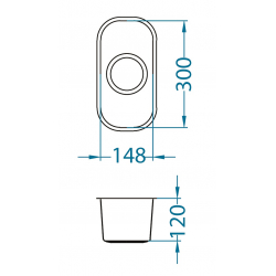 ALVEUS MONARCH VARIANT 110 zlewozmywak stalowy antracyt
