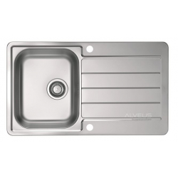 ALVEUS LINE MAXIM 20 zlewozmywak stalowy satynowy