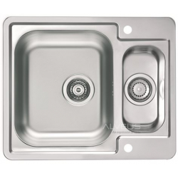 ALVEUS LINE MAXIM 50 zlewozmywak stalowy satynowy