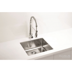 ALVEUS KOMBINO 40 zlewozmywak stalowy satynowy podwieszany