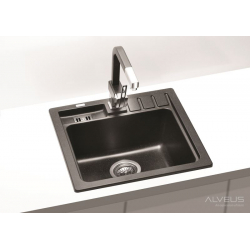 ALVEUS NIAGARA 20 zlewozmywak granitowy czarny