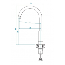 ALVEUS SANTO bateria kuchenna beż 55
