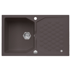 ALVEUS SENSUAL 30 zlewozmywak granitowy chocolate