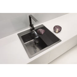 ALVEUS PURE 30 zlewozmywak stalowy MONARCH antracyt