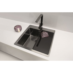 ALVEUS PURE 30 zlewozmywak stalowy MONARCH antracyt