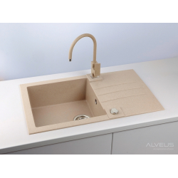 ALVEUS ROCK 130 zlewozmywak granitowy beżowy