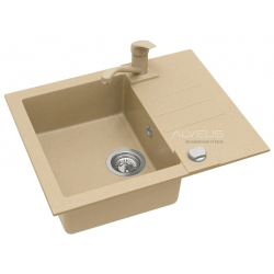 ALVEUS ROCK 30 zlewozmywak granitowy beton