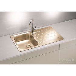 ALVEUS LINE 20 zlewozmywak stalowy MONARCH brąz