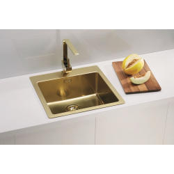 ALVEUS PURE 30 zlewozmywak stalowy MONARCH brąz