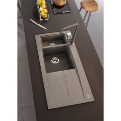 ALVEUS APELLES 70 zlewozmywak granitowy steel