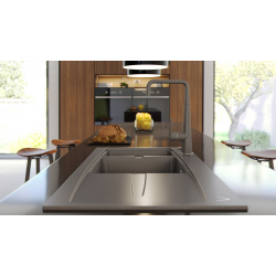 ALVEUS APELLES 70 zlewozmywak granitowy steel