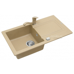 ALVEUS FALCON zlewozmywak granitowy beżowy