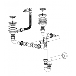 Odpływ zatyczkowy 3 1/2