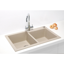 ALVEUS ROCK 90 zlewozmywak granitowy beżowy