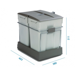 ALVEUS Sortownik Albio 40 (2x30 L)