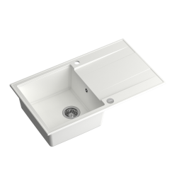 EVAN 111 GraniteQ snow white/elementy stalowe