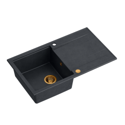 EVAN 111 GraniteQ black diamond/elementy miedziane