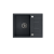 MORGAN 116 GraniteQ black diamond/elementy stalowe