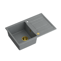 MORGAN 111 GraniteQ silver stone/elementy złote